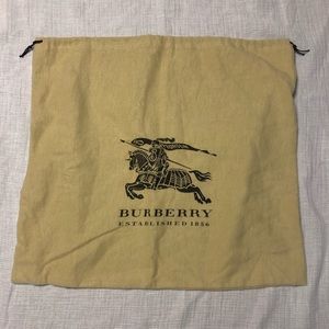 Burberry dust bag